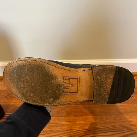 Frye Paige Tall Riding Boot - Black - Size 8 - Picture 14 of 16